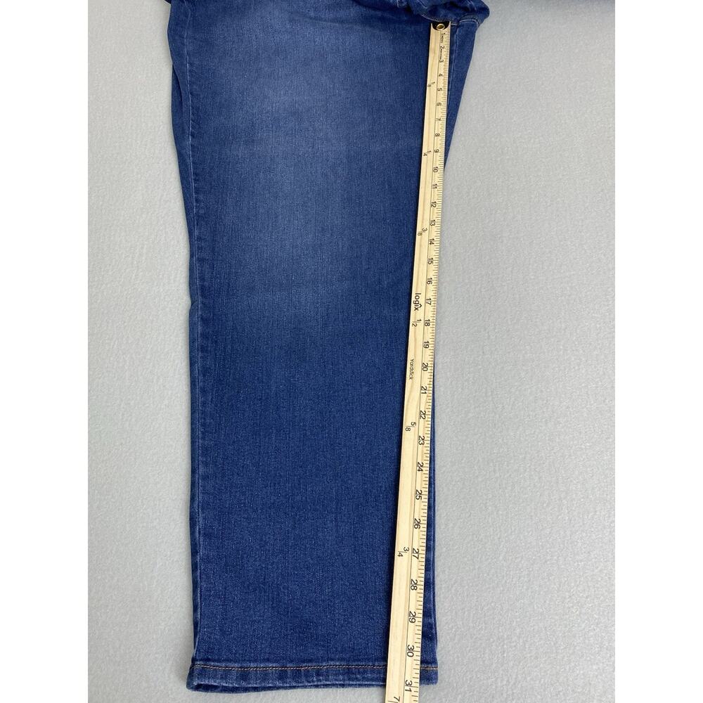Gloria Vanderbilt Amanda 2.0 Slim Leg Jeans Women's 24W Dark Wash NWT Plus - Picture 9 of 9